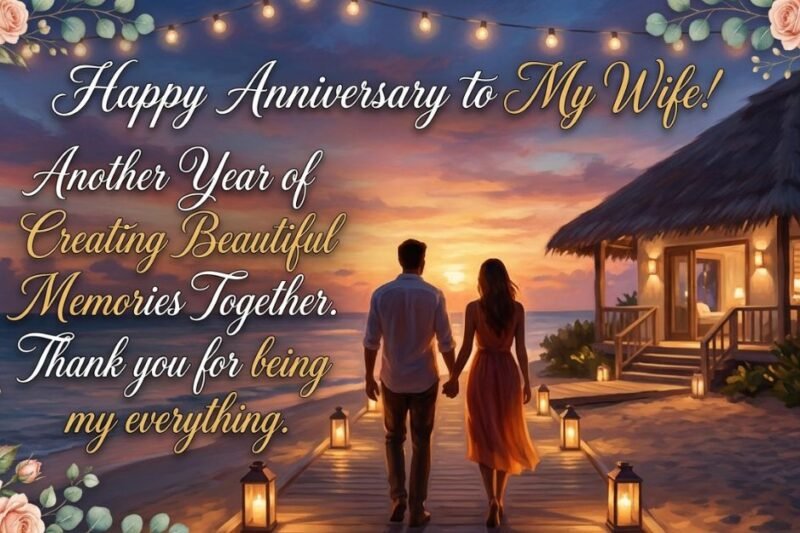 Anniversary Wishes for Wife