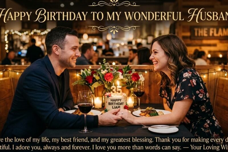 Romantic Birthday Wishes for Husband to Celebrate Your Forever Love