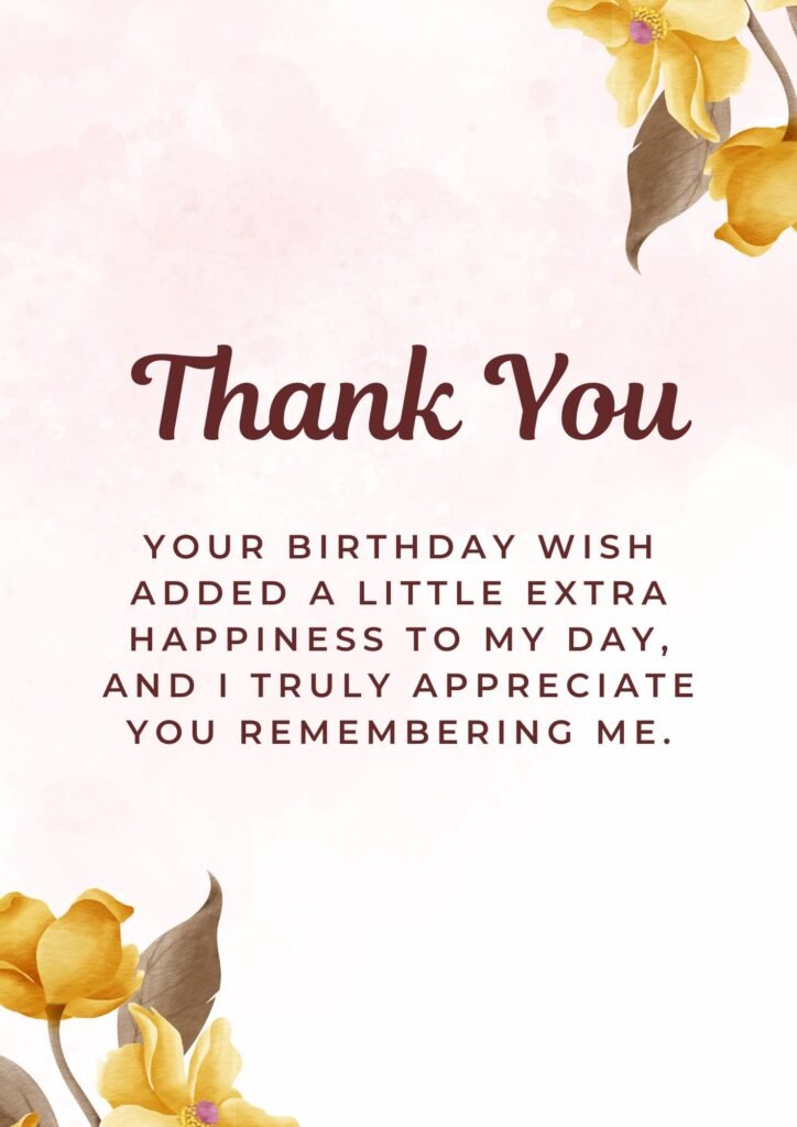 Short and Simple Thank You Messages