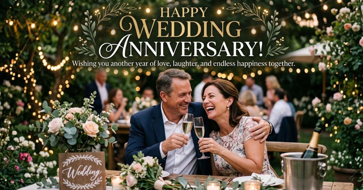 Wedding Anniversary Wishes for Couple
