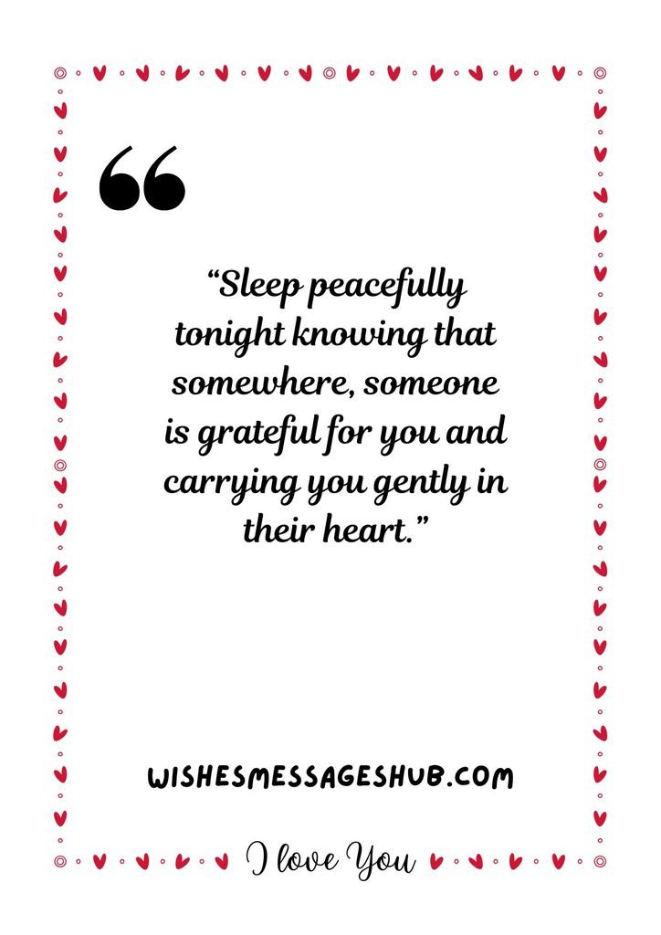 Good Night I Love You Quotes
